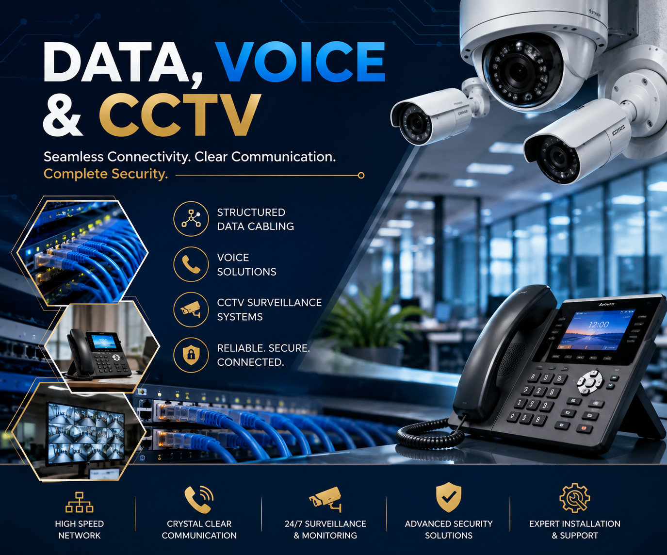 Data, Voice & CCTV